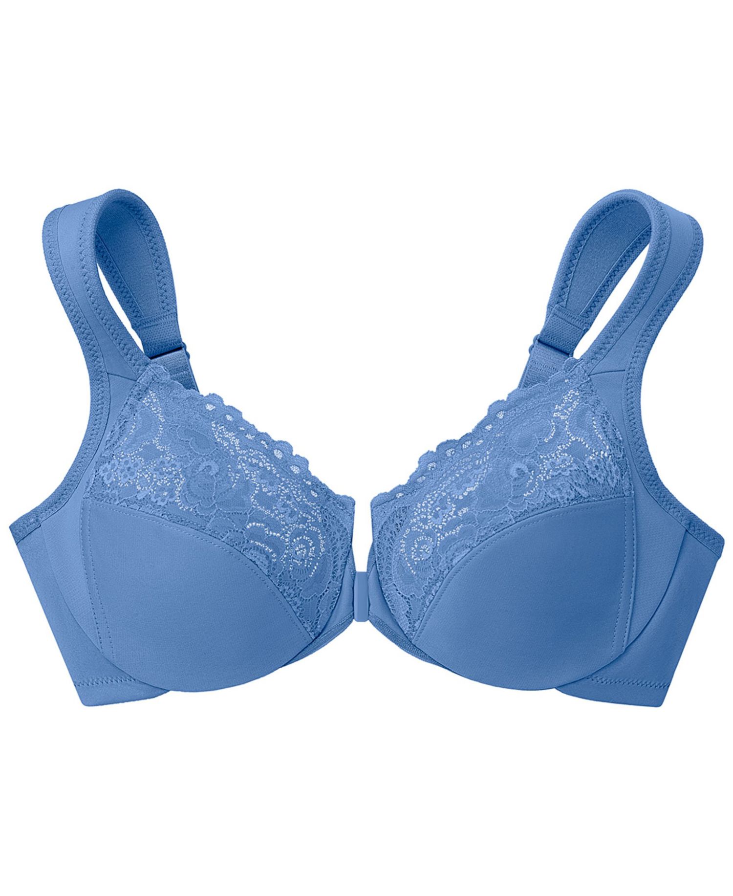 Women's Full Figure Plus Size Wonderwire Front Close Bra 1245