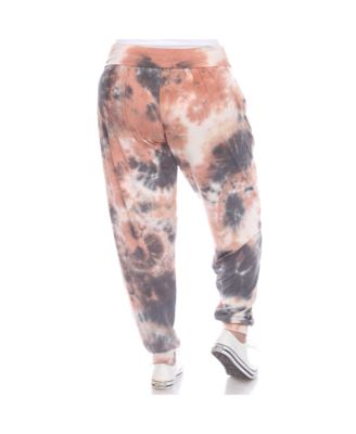 Plus Size Tie Dye Harem Pants