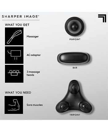 Sharper Image - Massager Single Node Percussion Corded