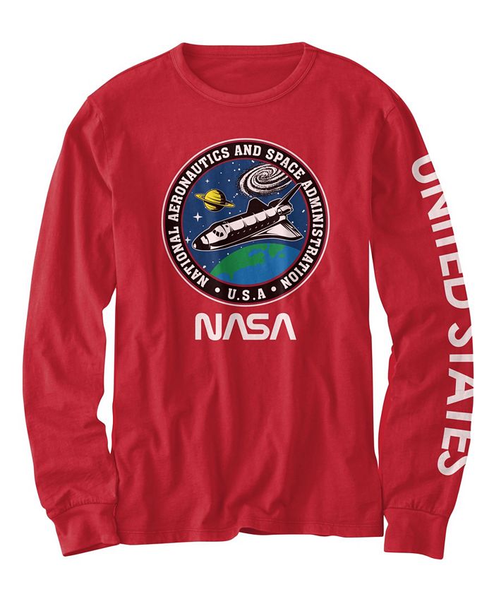 Hybrid Big Boys NASA USA Patches T-shirt - Macy's