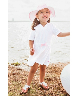 RuffleButts Baby Girls Ruffle Terry Cover-Up