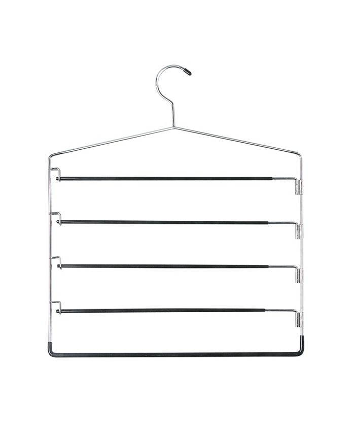 Honey Can Do 2 Pack 5-Tier Swing Arm Pant Hangers - Macy's