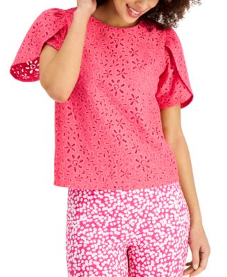 macys petite charter club tops