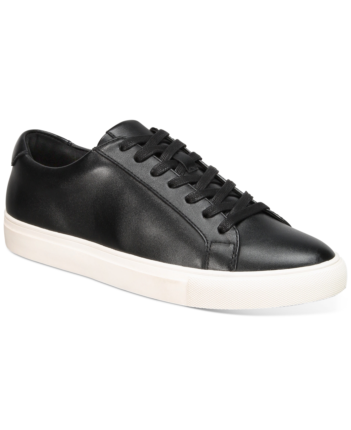 Alfani Men's Grayson Lace-up Sneakers, Created For Macy's In Black W,white