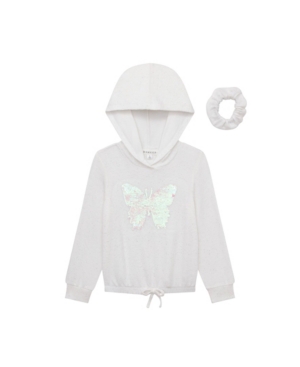 BTween Girls Long Sleeve Sweatshirt with Scrunchie