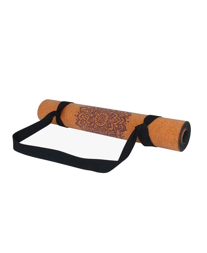 Shakti Warrior Chakra Pro Cork Yoga Mat "Extra Long and Extra Wide