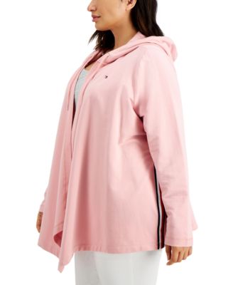 plus size flyaway cardigan