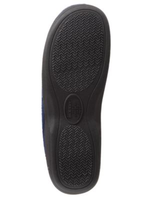 Signature Men's Microterry Jared Moccasin Slippers with Memory Foam