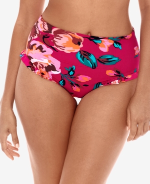 Skinny Dippers Hot House Daisy Duke High-Waist Bikini Bottoms Women's Swimsuit