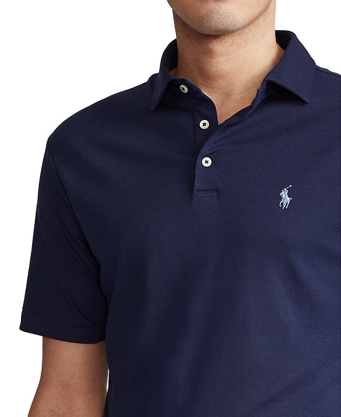 Polo Ralph Lauren Men's Classic-Fit Soft Cotton Polo Shirt & Reviews ...