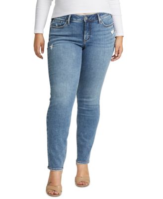 macys plus jeans