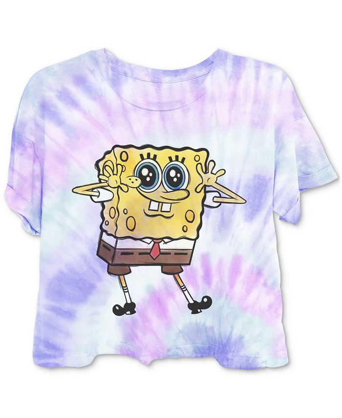 Nickelodeon Juniors' Spongebob TieDyed TShirt Macy's