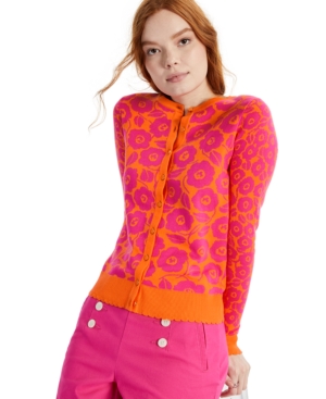 Charter Club Petite Floral-Print Cardigan Created for Macy's
