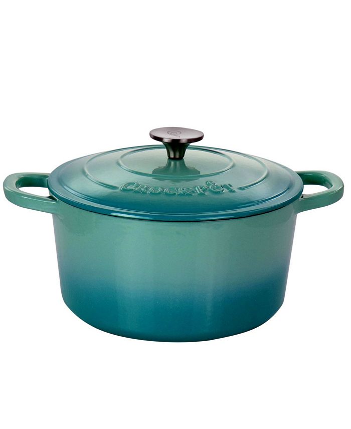 Crock Pot Artisan 7-Quart Round Dutch Oven - Aqua Blue, 7 qt - Ralphs