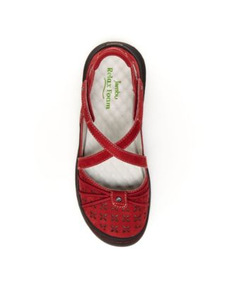 Jambu Women's Daffodil Mary Jane Flat - Comfortable & Stylish