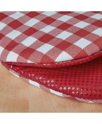 Gingham 2-Pc. Mini Oven Mitt Set