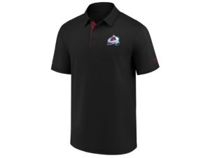 Majestic Colorado Avalanche Men's Locker Room Performance Polo