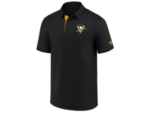 Majestic Pittsburgh Penguins Men's Locker Room Performance Polo
