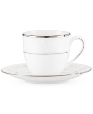 Lenox - Opal Innocence Espresso Cup and Saucer Set