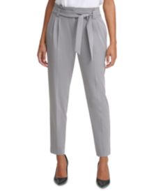 Tie Waist Ankle Pants 