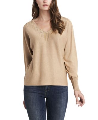 vince camuto ballie crewneck pullover
