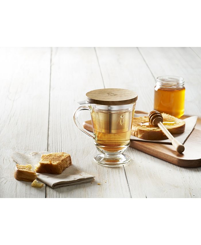 La Rochère Napoleon Bee 14 Ounce Tea Cup, Infuser and Lid Macy's