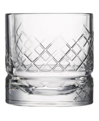 Assorted 10 Ounce Whisky Tumblers, Set of 4