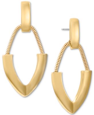 Photo 1 of Alfani Gold-Tone Contemporary Drop Earring