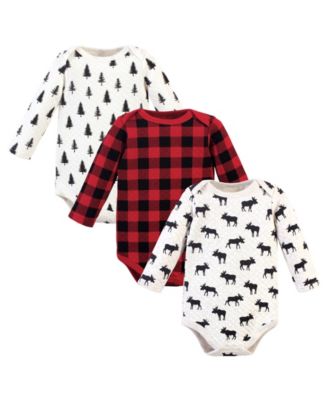 Cozy Quilted Cotton Long-Sleeve Onesies