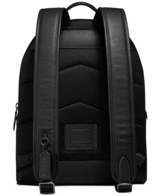COACH Men's Refined Pebbled Leather 