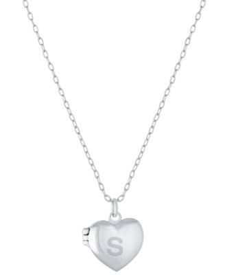 giani bernini sterling silver heart necklace