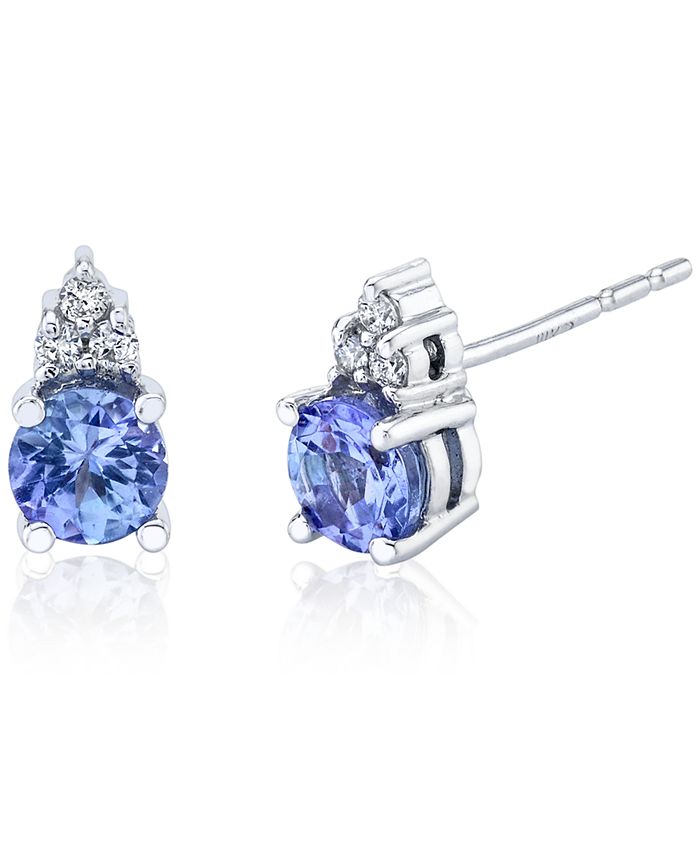 Tanzanite earrings hot sale macy's