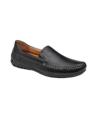 Johnston & Murphy Cort Moc Venetian Whipstitch Black 10 M Comfort Causal Leather Men main image 2
