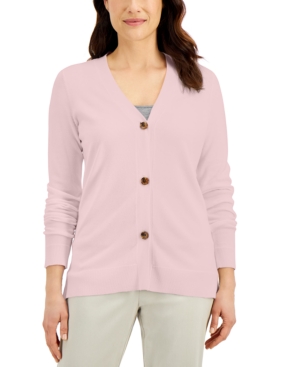 Karen Scott V-Neck Cardigan Created for Macy's