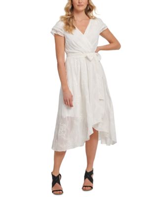 dkny white dress macys