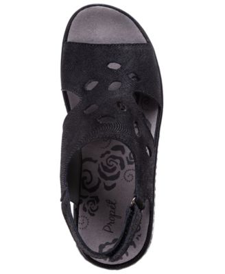 Propét Women's Gabbie Sandal - Comfortable Open Toe Sandal With Adjustable Ankle Strap