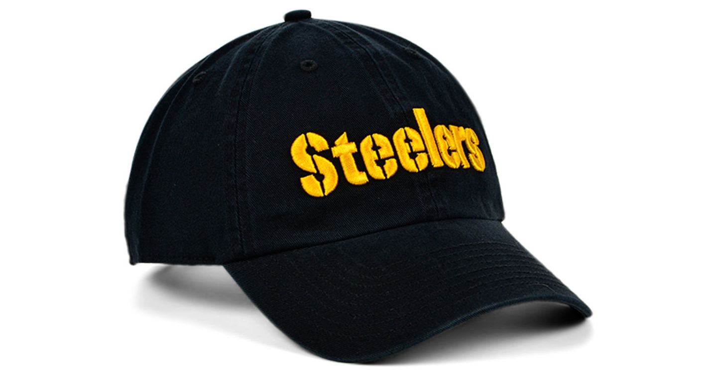 Мужская кепка '47 Brand Pittsburgh Steelers Clean Up — фото 2