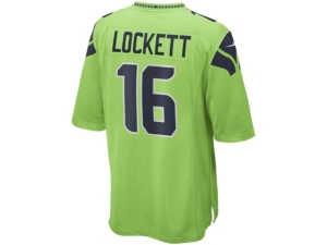 Nike Seattle Seahawks Men's Game Jersey -Tyler Lockett