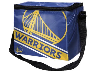 Forever Collectibles - Golden State Warriors 6-Pack Big Logo Stripe Cooler