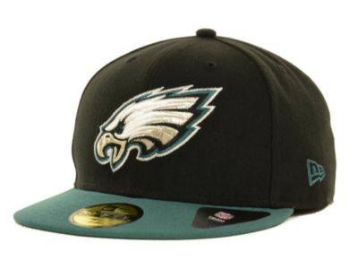 New Era - Philadelphia Eagles Black Team 59FIFTY Cap