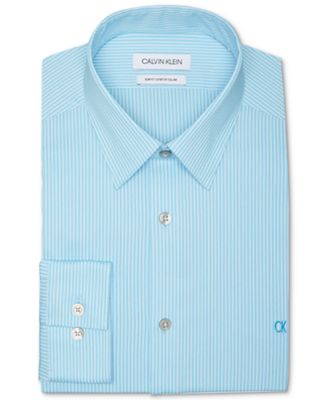 calvin klein teal dress shirt