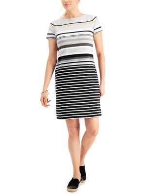 Karen Scott - Reese Stripe Dress
