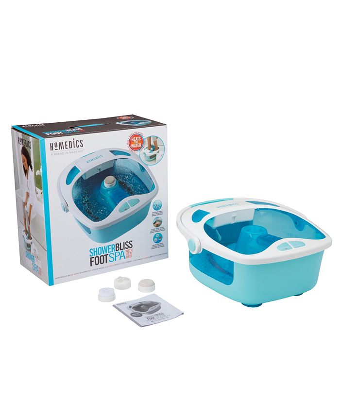 Homedics FB625 Shower Bliss Heated Foot Bath Macy's