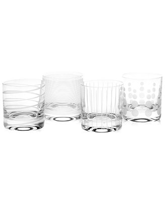 Mikasa CHEERS ARTISTRY QUILT Double Old Fashioned Glass 6866730 