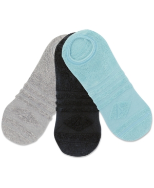 Sperry Men's 3-Pack Reverse Terry Ultra Low-Show Socks
