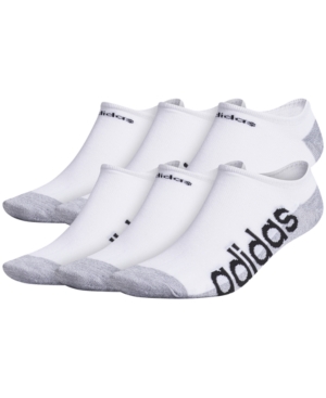 adidas Men's 6-Pk Linear Superlite Ii No-Show Socks