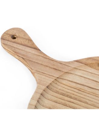 Wooden Round Shape Serving Tray Display Platter