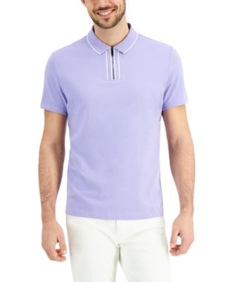 alfani zip polo