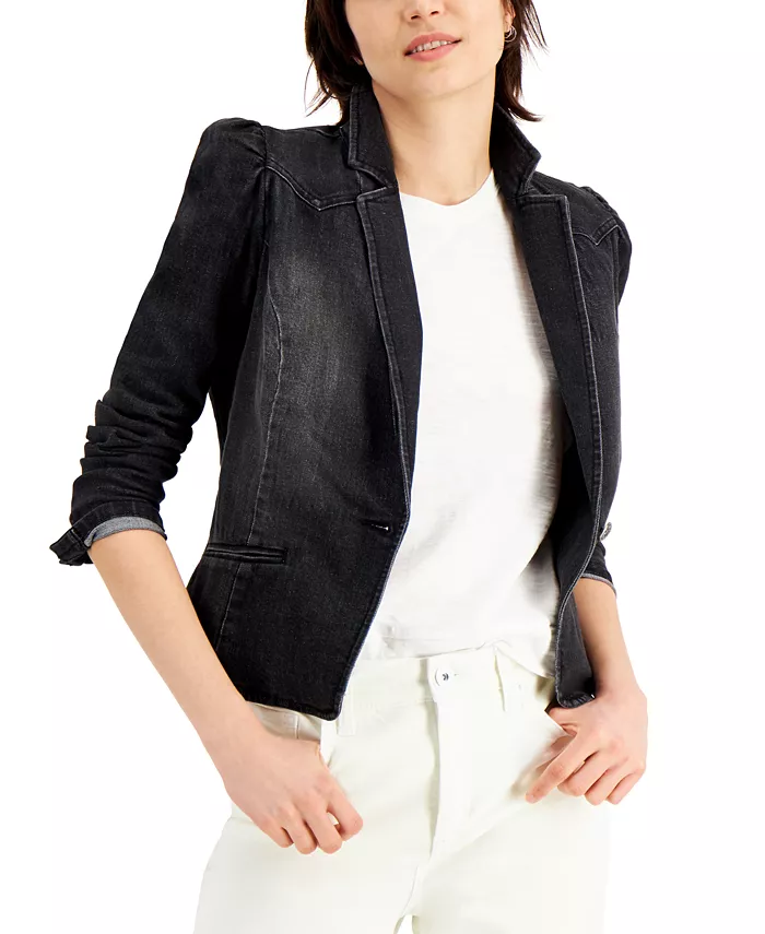 Women's Puff-Sleeve Blazer