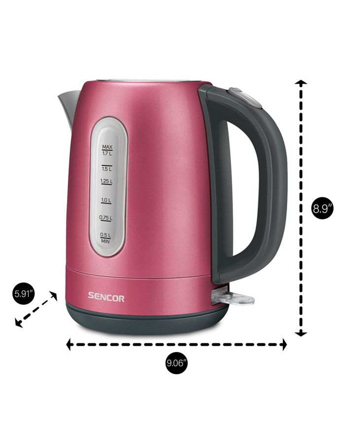 Sencor Stainless Steel 1.7L Electric Tea Kettle & Reviews Home Macy's